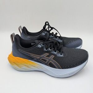 ASICS NOVABLAST 4 Men's Size 8 NEW Running Shoes Black / Thunder Blue